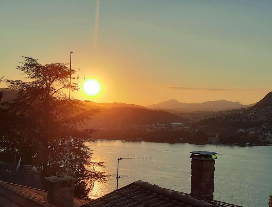 Luxury Room La Terrazza Sul Lago Di Como Блевио Экстерьер фото